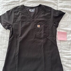 BLACK CARHARTT SCRUB SET!